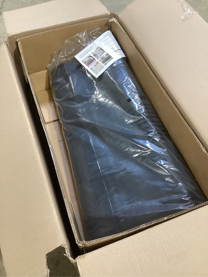 Condition photo showing Good Condition for PURRUGS Easy Care Area Rug 6ft x 9ft, Non-Slip Machine Washable Entry Rug, Stain Resistant Accent Rug for Hallway, Bedroom, Living Room and Mudroom, Black Black 72 x 108-Inch