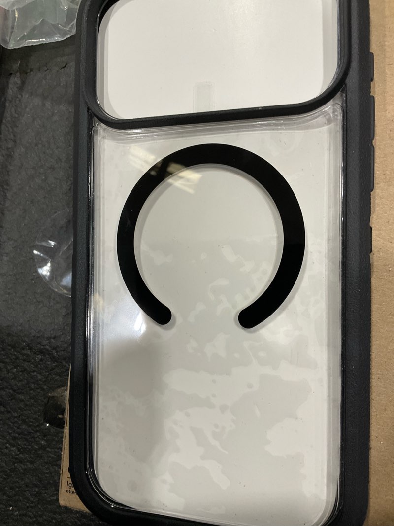 Condition photo showing Good Condition for otterbox iphone 17 pro max defender series pro xt clear case - dark side - black - tough, rugged & durable iphone case, snaps on magsafe iphone 17 pro max dark side black