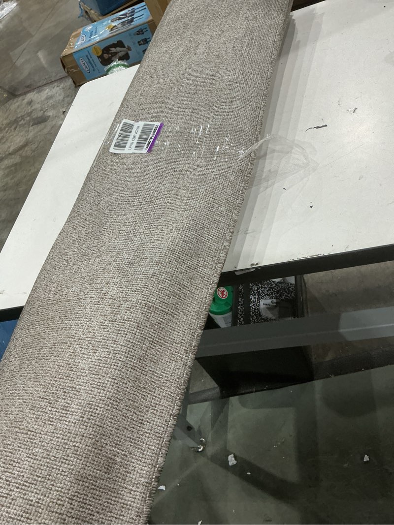 Condition photo showing Good Condition for luxe weavers modern geometric wave taupe 4x6 area rug taupe 4' x 6' (rectangular)