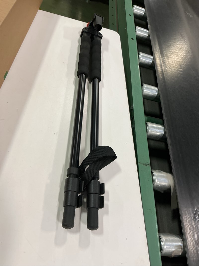 Condition photo showing Good Condition for Vanguard Quest T62U Shooting Stick. Tripod, Bi Pod, Gun Pod All in One with Removable U Shaped Yoke, Quick Flip Leg Locks, Foam Hand Grips, Black