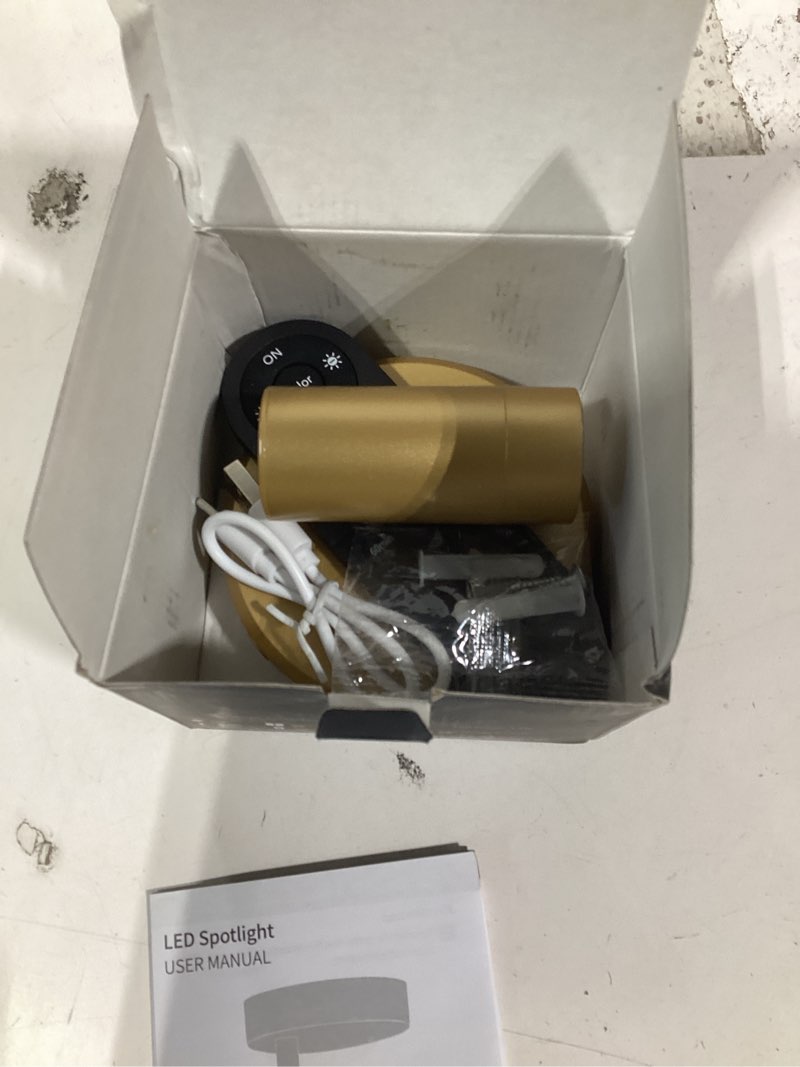 Condition photo showing Good Condition for Similar product EZVALO Spotlights Indoor with Remote, 5500mAh Rechargeable Picture Lights, Wireless LED Uplighting with Timer?Dimmable, 3CCT, Display Lights for Plant Painting, Artwork, Accent Lighting (2Pack-Black) Black 2Pack