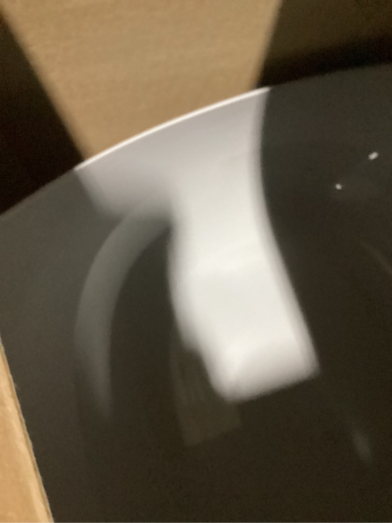 Condition photo showing As Is for Litter Genie Cat Litter Box | Made with Flexible, Soft Plastic | Features High-Walls and Handles for Privacy and Portability Grey