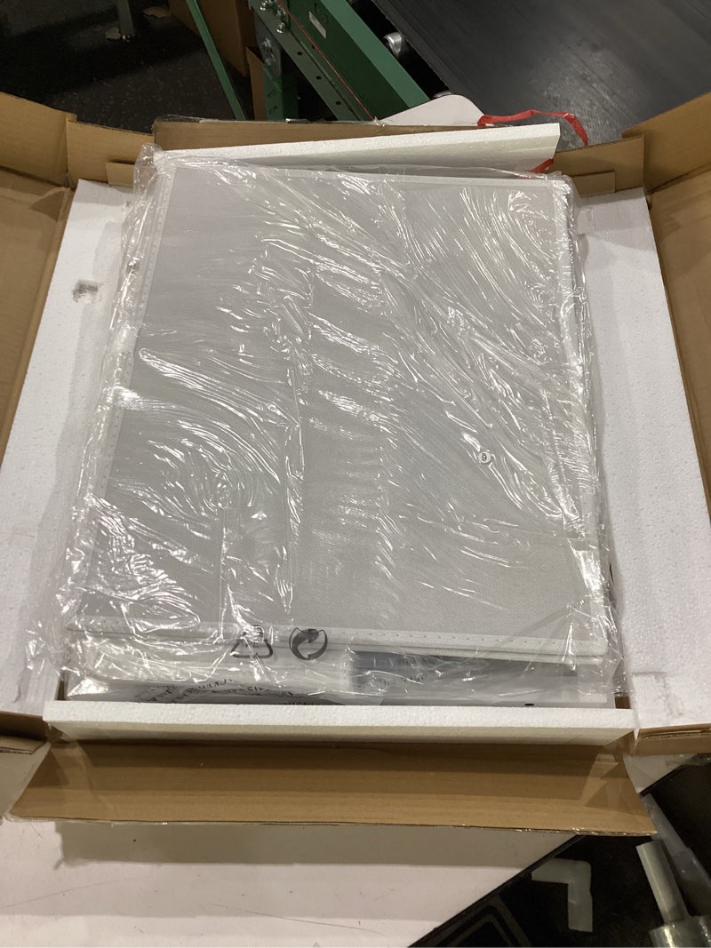 Condition photo showing New/Like New for boluo stackable storage drawers closet organizers and storage bins fabric white 2 drawer dresser for bedroom office modern l(15.7"d x 21.1"w x 16.1"h) white