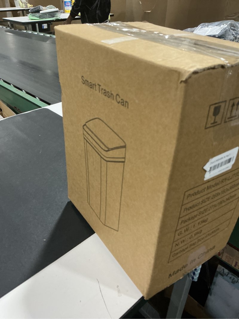 Condition photo showing Good Condition for LJIACLEA 4 Gallon Bathroom Smart Touchless Trash Can for Kitchen Automatic Motion Sensor Rubbish Can