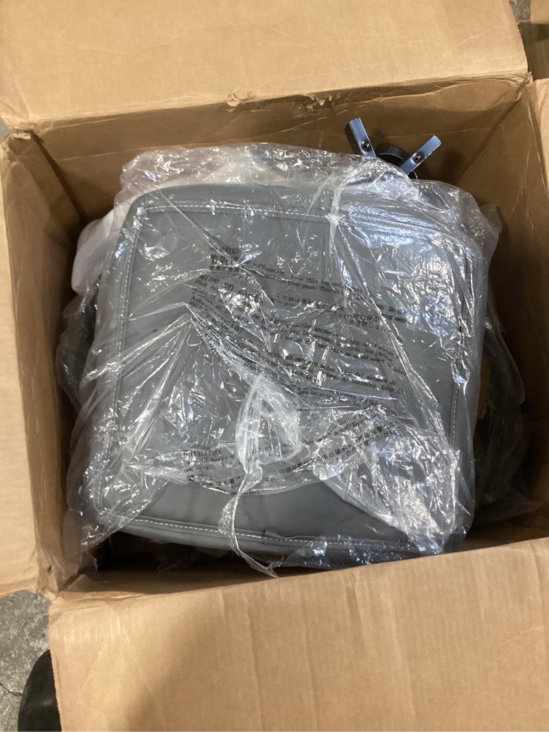 Condition photo showing New/Like New for AreShark Cross Legged Office Chair: ADHD Criss Cross Desk Chair with Wheels & Stretchable Rotating Footrest - Height Adjustable Wide Yoga Kneeling Meditation Chair with Flip-up Armrests Back Support Grey