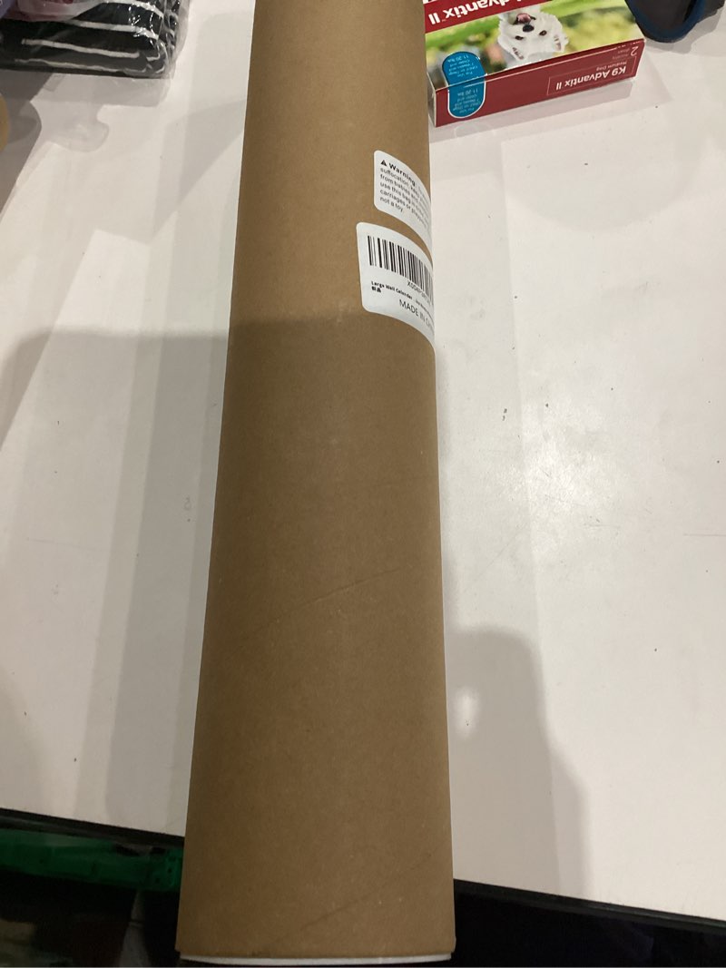 Condition photo showing New/Like New for GuassLee Large Wall Calendar 2026-2027, 22"x15" Vertical Wall Calendar 2026, Jan. 2026 to Jun. 2027, 18-Month Paper Hanging Planner Wall with Julian Date for Office Home Planning & Organizing Jan White 22"x15"