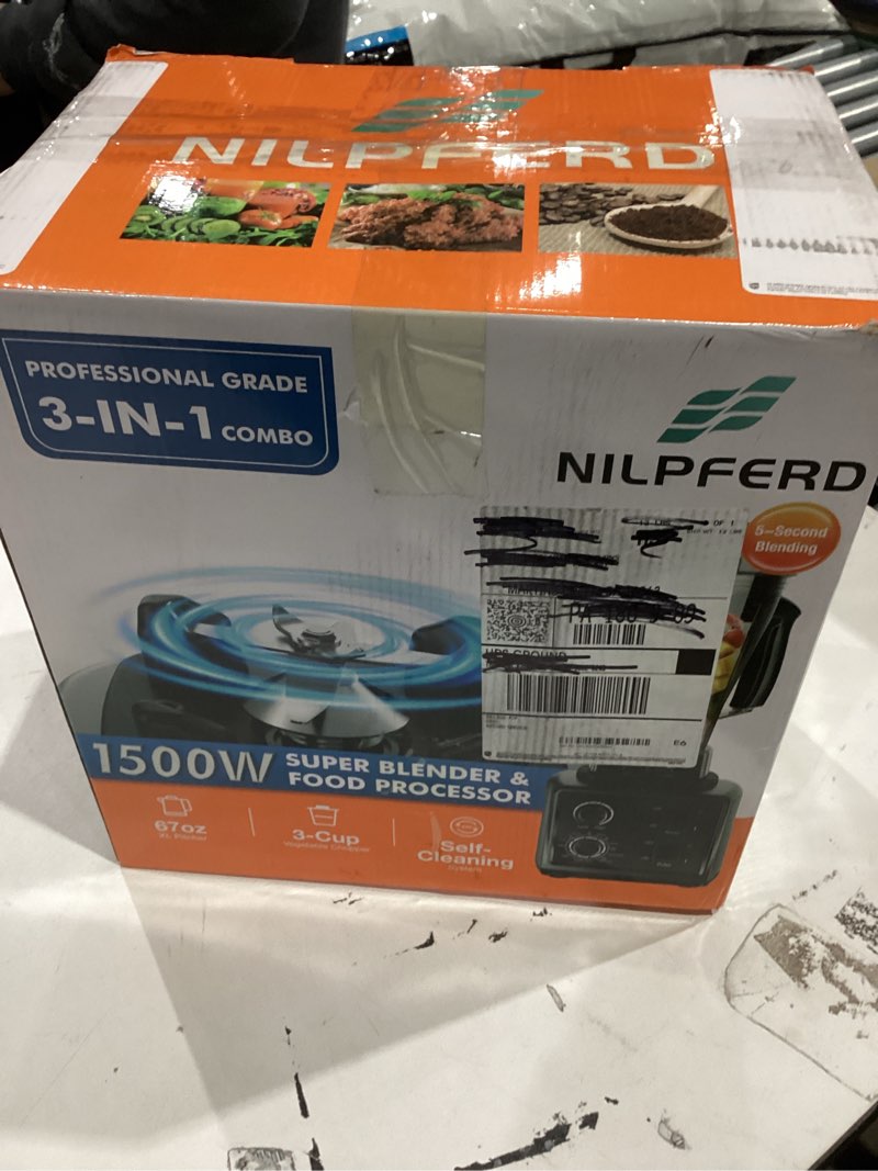 Super blender and food processor 3-in-1