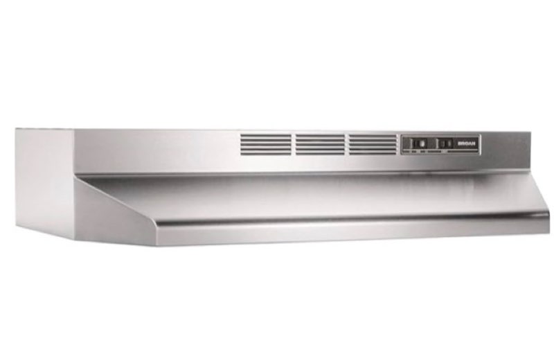 winflo 30 in. stainless steel non- ducted under cabinet range hood
