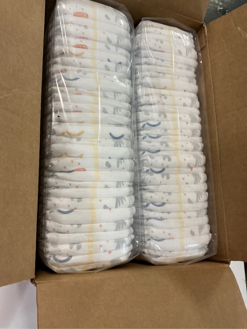 Condition photo showing Good Condition for huggies size 8 diapers, little movers baby diapers, size 8 (46+ lbs), 62 count size 8 62