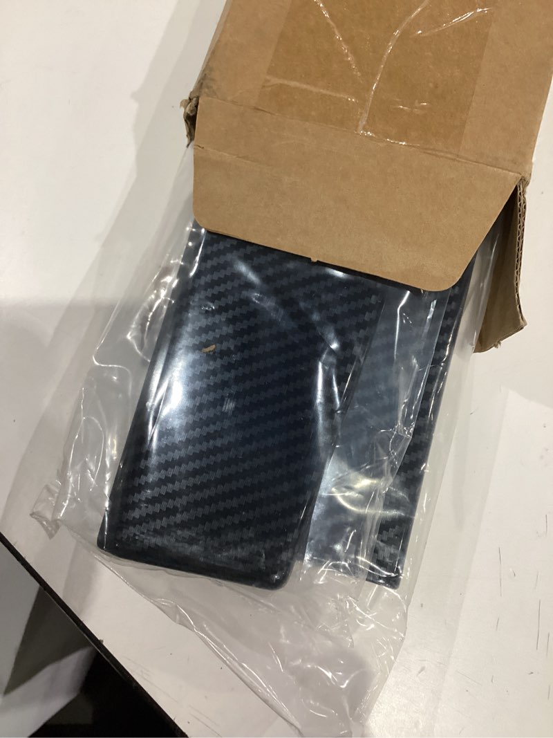 Condition photo showing Good Condition for dash wrap door trim panel for tesla model 3 model y accessories 2020 2021 2022 2023 abs carbon fiber dashboard cover wrap