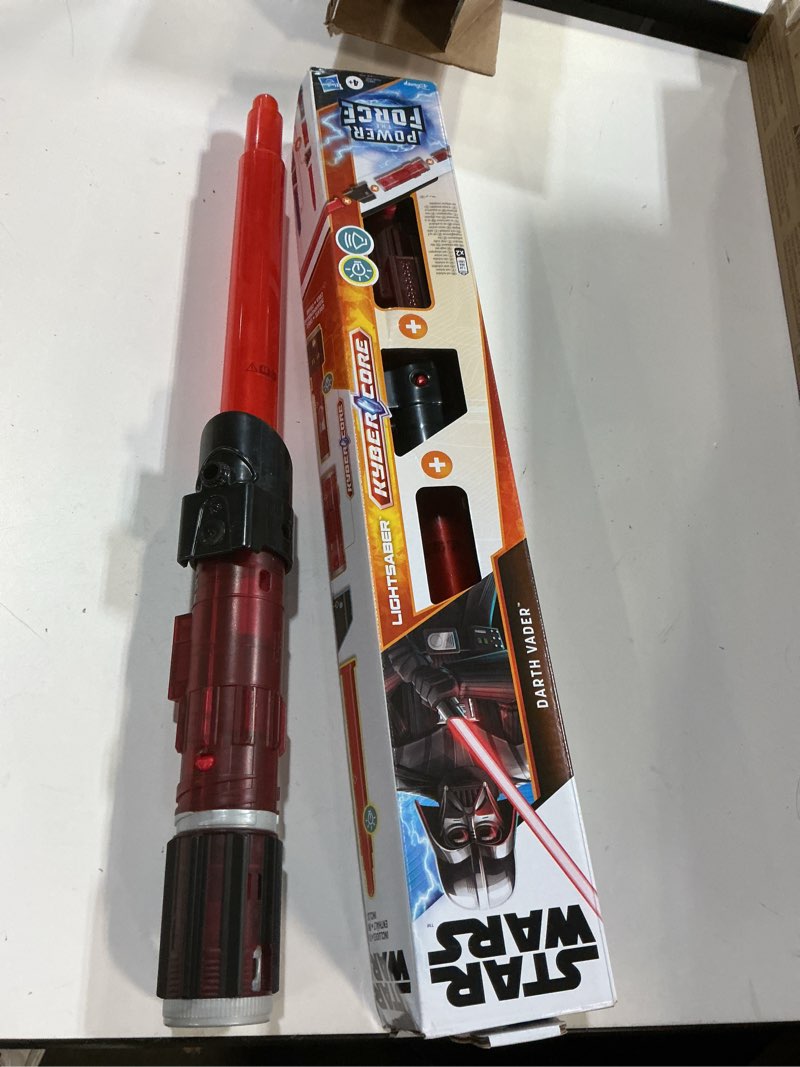 Condition photo showing As Is for STAR WARS Lightsaber Forge Kyber Core Darth Vader, Officially Licensed Red Customizable Electronic L