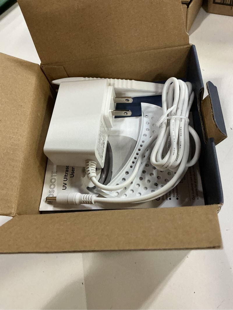 Condition photo showing New/Like New for ultrasonic retainer cleaner machine - 45khz dental pod ultrasonic cleaner for retainers, denture, mouth guard, aligner, braces - denture cleaner machine with 4 modes & digital timer