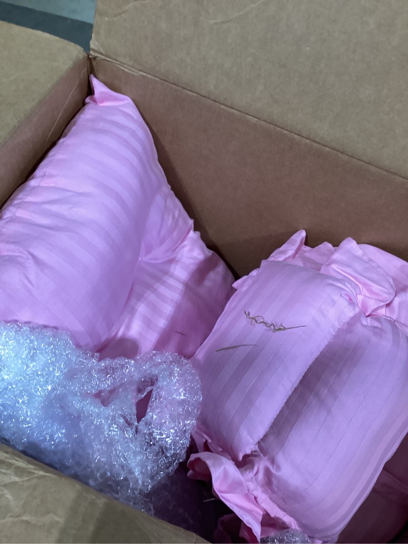 Condition photo showing Good Condition for princess pink pet dog handmade bed house+1 candy pillow (s) 19.6"l x 11.8"w x 19.6"th