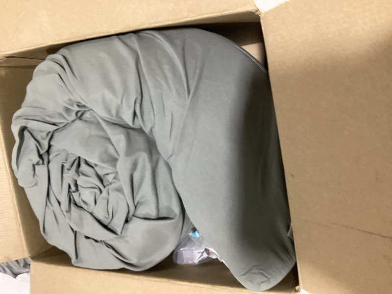 Condition photo showing As Is for kolbs bed wedge pillow for sleep apnea, acid reflux, and back pain relief, with chic jacquard cover - headboard gerd pillow wedges for sleeping (standard width 7.5" height)