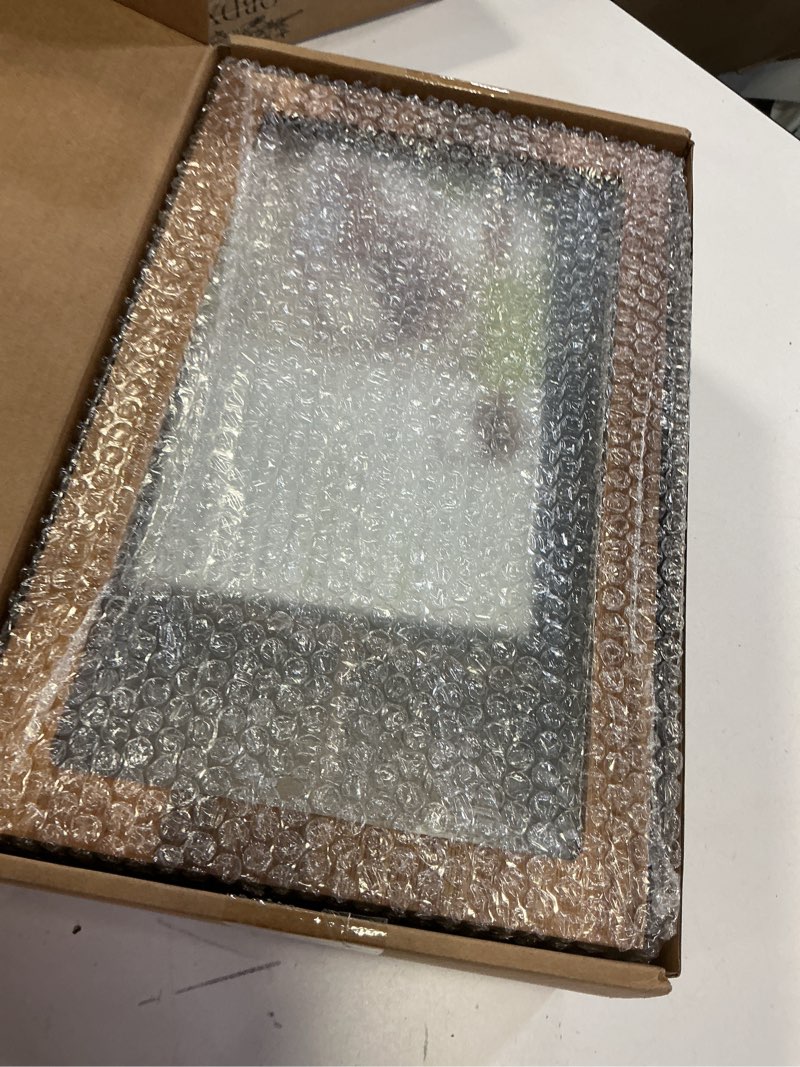 Condition photo showing Good Condition for lanney tea bag organizer - acacia wooden tea box organizer storage box, bag holder container with 8 removable compartments, clear window and magnetic lid for coffee sugar countertop kitchen cabinet walnut color