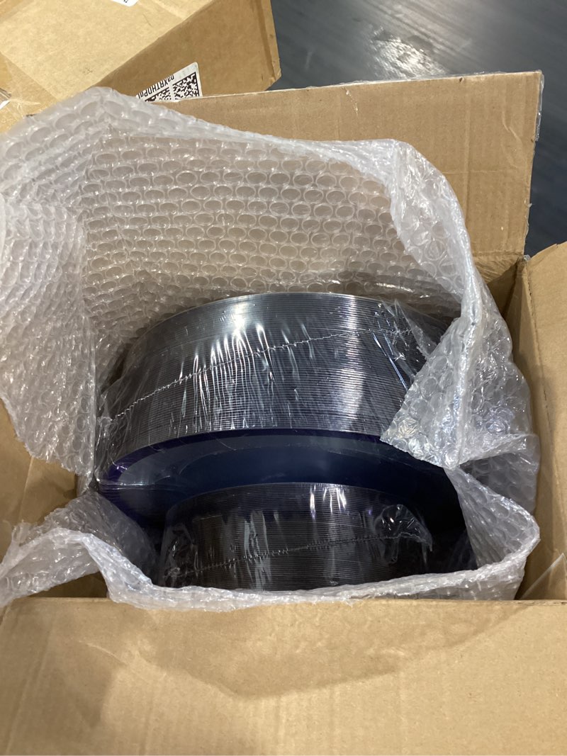 Condition photo showing New/Like New for u-qe 120pcs blue plastic plates for party - clear and blue disposable plates heavy duty - includes 60 10" dinner & 60 7" dessert plates for party, birthday & wedding blue 120