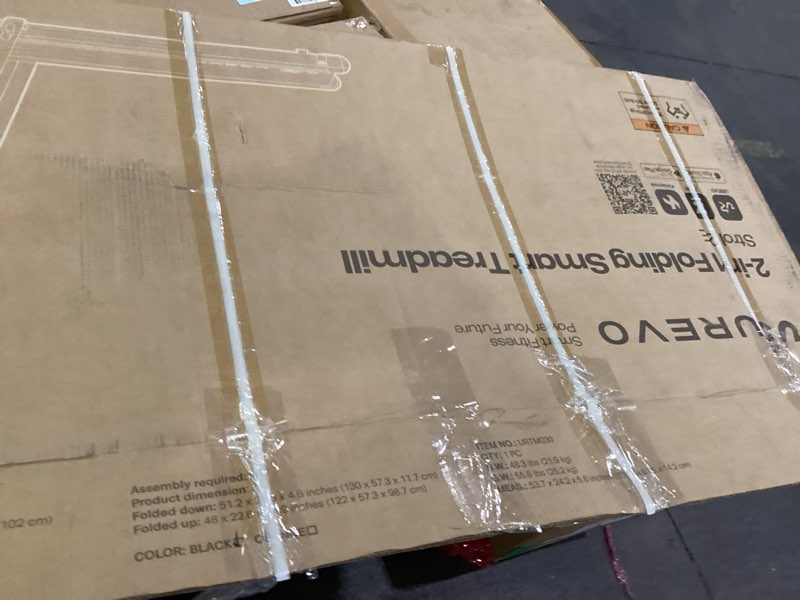 Condition photo showing As Is for urevo strol 2e smart treadmill