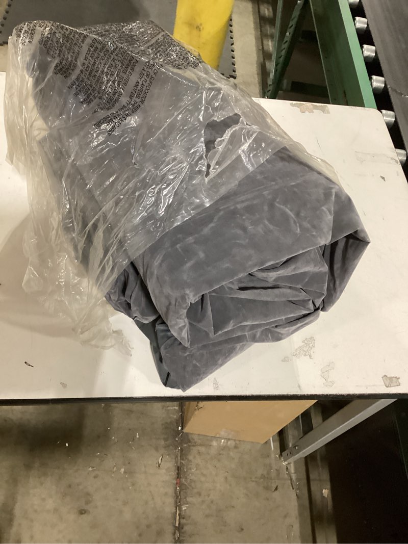 Condition photo showing Good Condition for Intex Inflatable Pull-Out Sofa: Velvety Surface, 2-in-1 Valve, Cupholder, 46" x 88" x 26" - Blow-Up Couch and Folding Queen Size Air Mattress Bed