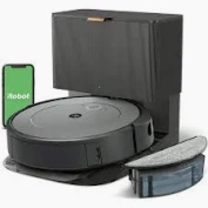 iRobot Roomba i3+ EVO (3554) Robot Vacuum - Self-Empty for Up to 60 Days, Clean by Room with Smart M