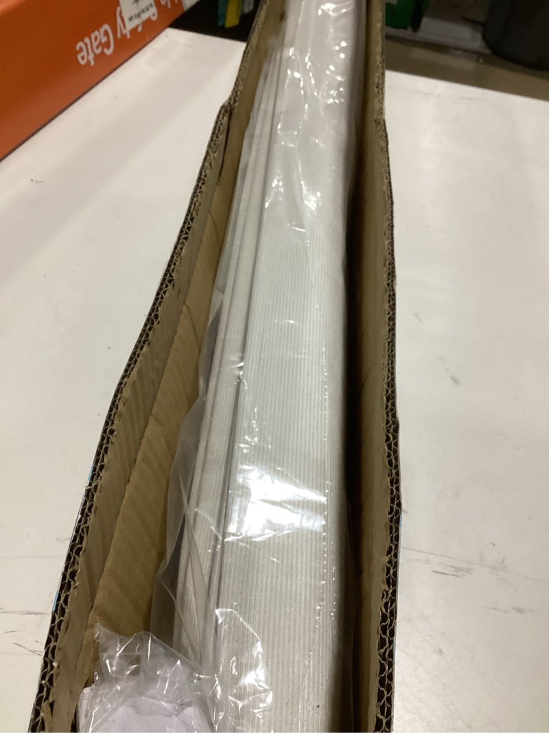 Condition photo showing Good Condition for 100% Blackout Cordless Roman Shades for Indoor Windows & French Doors, 34 1/4" W × 48" H - Blackout - Natural Blackout - Natural 34 1/4" W × 48" H