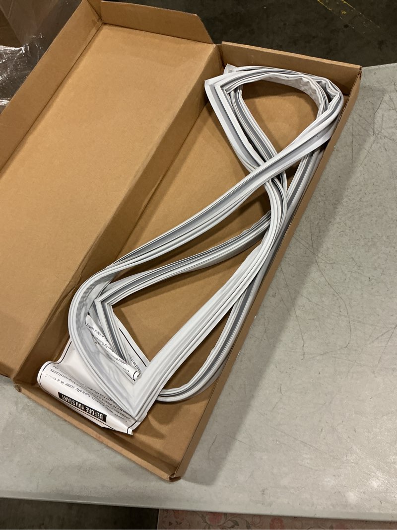Condition photo showing New/Like New for upgraded 41.62"x28.5" 242193206 refrigerator fresh food door gasket comapatible with frigidaire ken-more cro-sley refrigerator door gasket seal ap5806733,ps9493819 fftr1828sp3a,fftr1828se0,crt185ss1