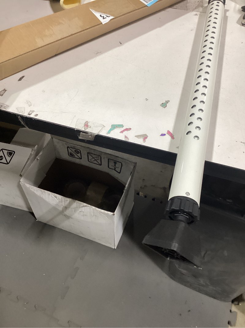 Condition photo showing Good Condition for Similar product XINQIAO Heavy-Duty Sliding Glass Door Security Bar - Adjustable Patio Door Jammer Lock for Apartment, Travel, Hotel, Home, White, 400LBS Capacity, 1 PC 28.3\"-45\" 1PC White-01