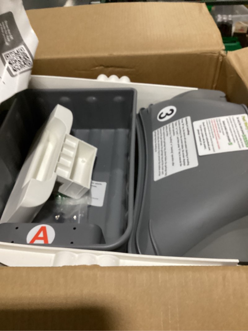 Condition photo showing New/Like New for Automatic Cat Litter Box Self Cleaning - App Control, Open-Design, Smart Health Monitor, Suitable for Medium Cats and Kittens, Anti-Pinch Safety, Quiet Operation, A Trusted Companion for Life - White