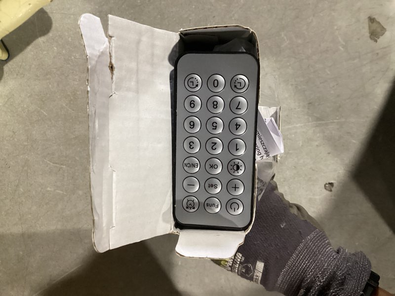 Condition photo showing New/Like New for Digital Wall Clock, Digital Clock Large Display with Remote Control, Corded LED Alarm Clocks with Date, Week, Temp, Humidity, Auto DST, Countdown, for Living Room Bedroom Classroom Office (Blue)