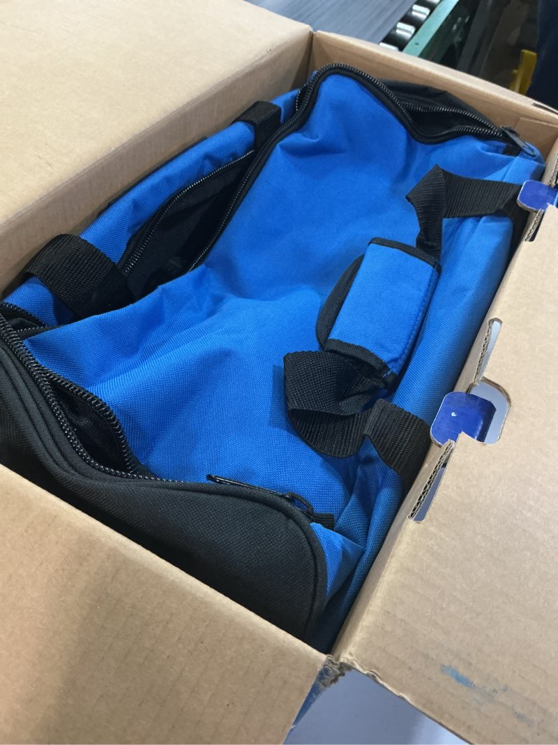 Condition photo showing As Is for kobalt 24-volt 4-tool brushless power tool combo kit with soft case (1-battery included and charger included)