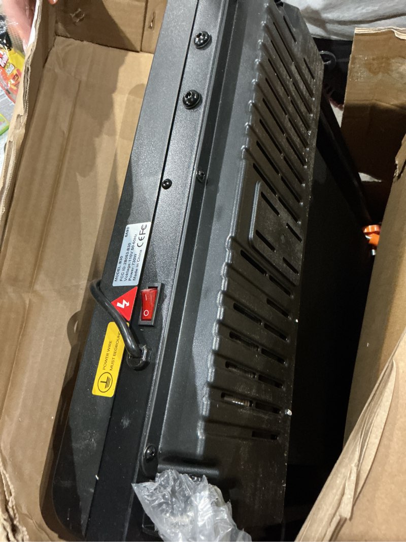 Condition photo showing As Is for wellfit treadmill with 15% auto incline, 400lbs treadmills with handlebar for home, voice control mute remote, under desk treadmill for home small office, walking pads work with kinomap apple health blue with silver
