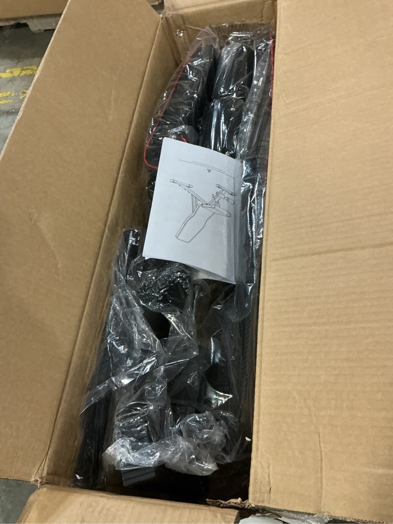 Condition photo showing New/Like New for Yoleo Adjustable Weight Bench for Full Body Workout; Foldable Bench Press Bench of Home Gym Strength Training; Incline Decline Flat Utility Workout Bench with Quick Folding& Fast Adjustment (Black)