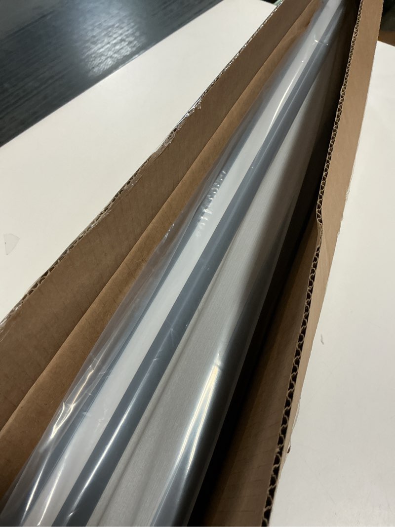 Condition photo showing Good Condition for LazBlinds No Tools No Drill Cordless Cellular Shades, Blackout Light Blocking Honeycomb Shades for Home, Thermal Insulation Blinds for Windows, 29" W x 64" H, Dark Grey Blackout-dark Grey 29" W x 64" H