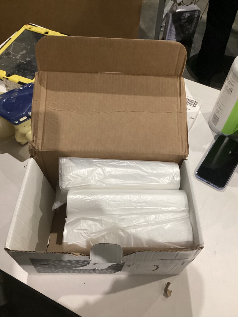 Condition photo showing Good Condition for 33 Gallon Garbage Trash Bag 33X40" Clear 150 Count Can Liner Bulk 30 Gallon 31 Gallon 32 Gallon 34 Gallon 35 Gallon Made in USA