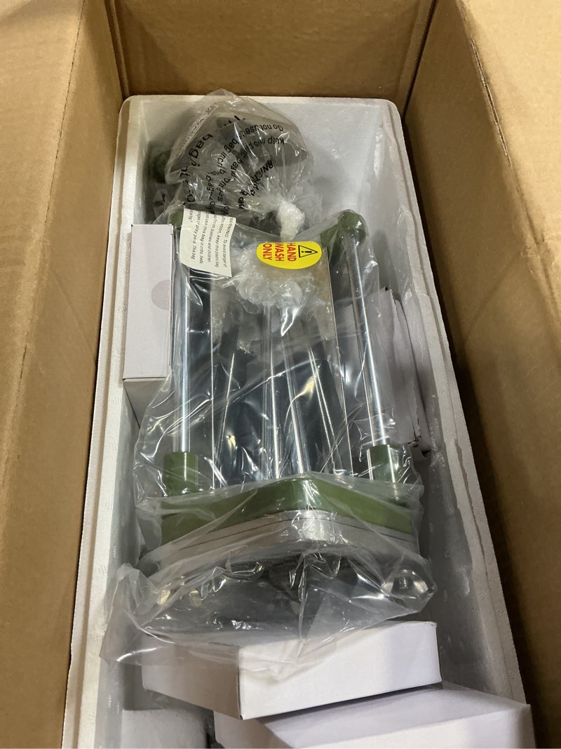 Condition photo showing New/Like New for New Star Foodservice 38408 Commercial Grade French Fry Cutter, Complete Combo Sets