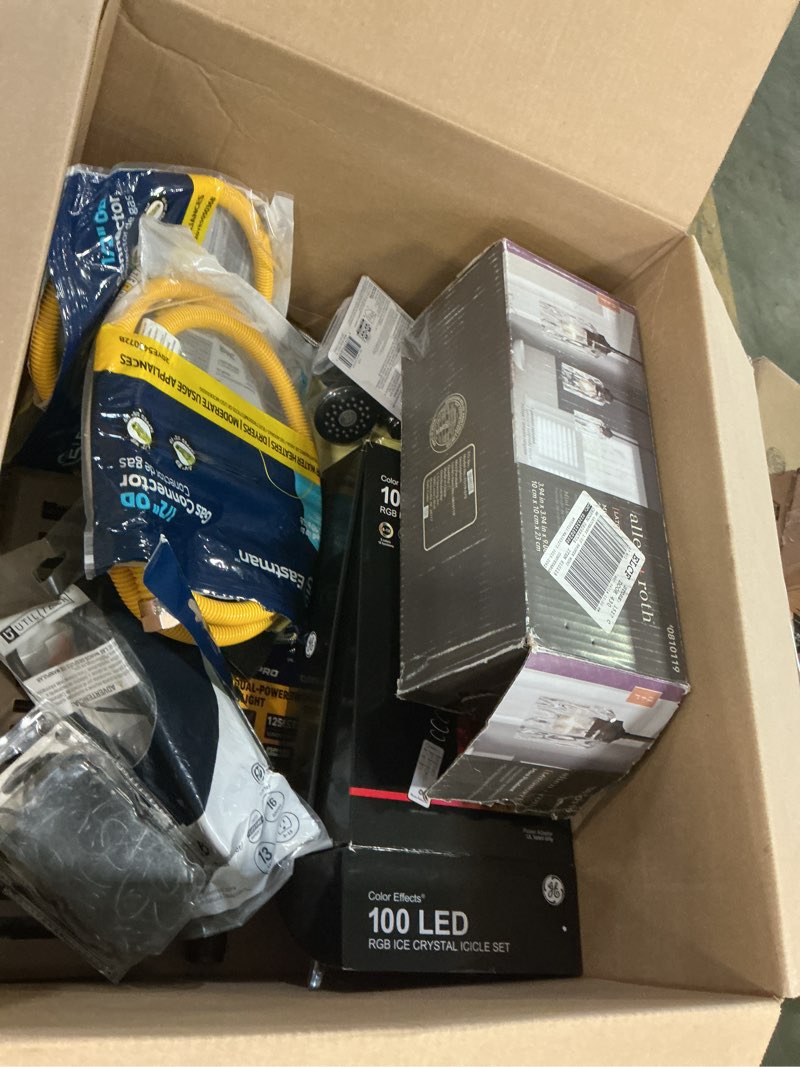 Condition photo showing As Is for Mixture of small miscellaneous loose tools, screws, latches, home repair accessories