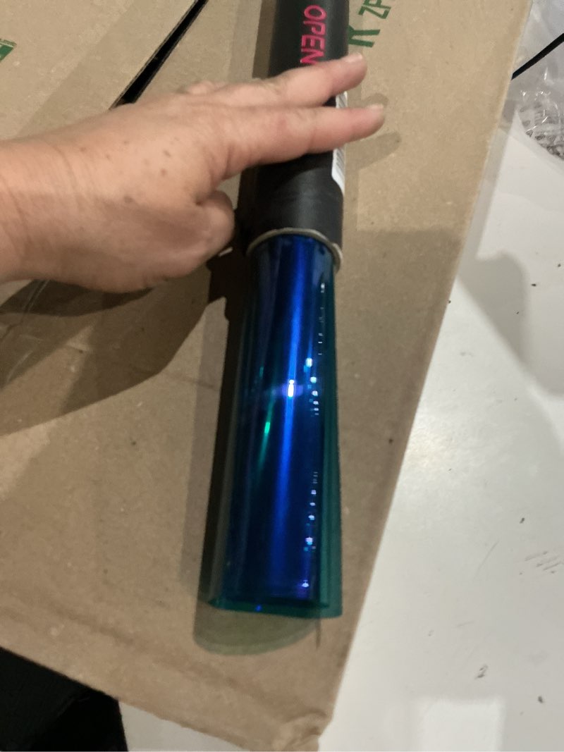 Condition photo showing Good Condition for chameleon blue window film car window tint 50% vlt heat rejection uv99% side window windshield tint (20"x40")