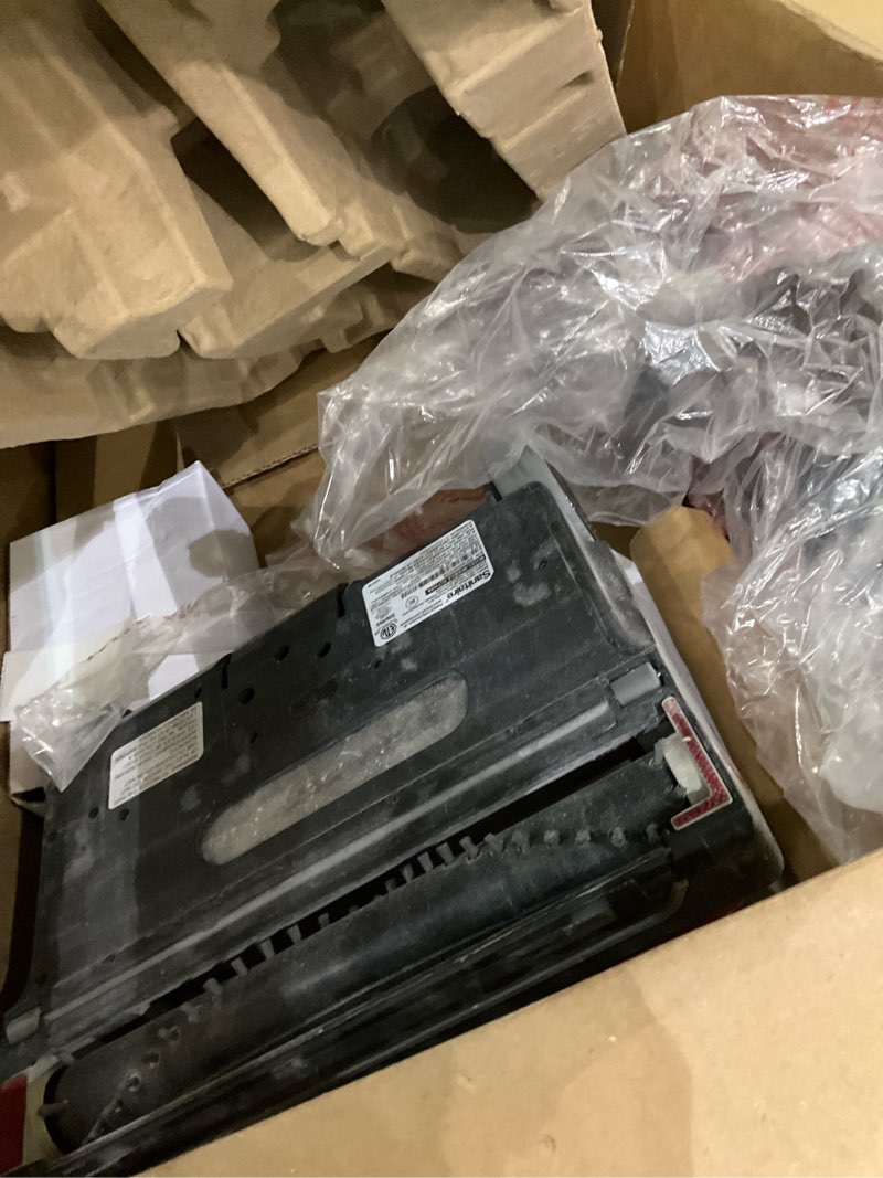 Condition photo showing As Is for Sanitaire Tracer Cordless Vacuum SC7100A