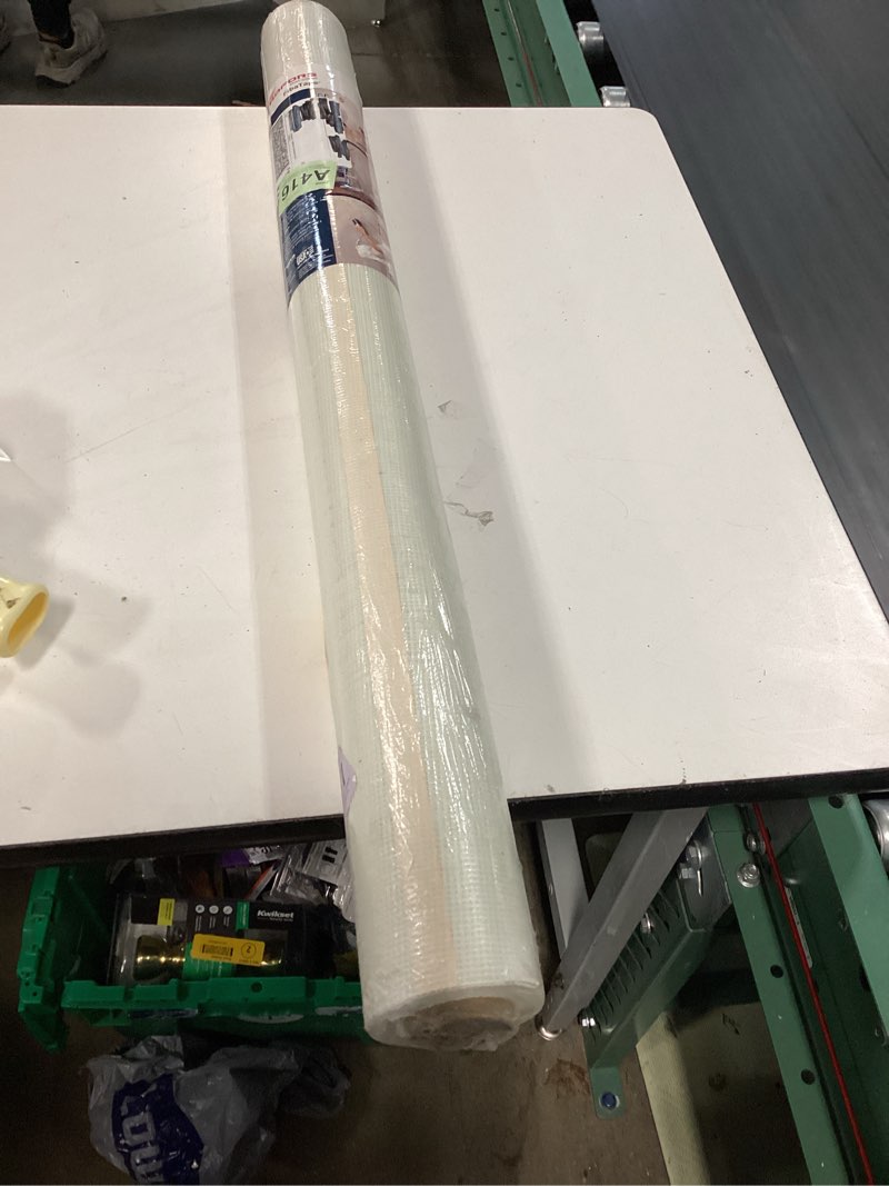 Condition photo showing New/Like New for saint-gobain adfors fibatape 75 ft. l x 36 in. w fiberglass mesh white self adhesive wall repair fab