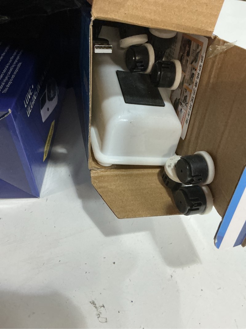 Condition photo showing As Is for Besynersharp Pro Knife Sharpener, Besyner Knife Sharpener Electric, Equipped with Replaceable Grinding Accessories, Anti Slip Base, Quick Sharpening and Polishing (2PC)