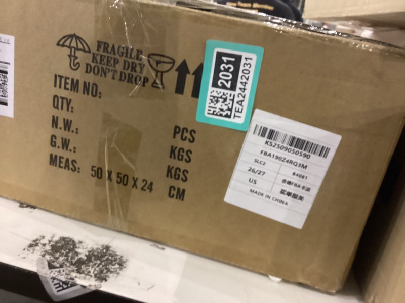 Condition photo showing New/Like New for Boho Fandelier Ceiling Fan with Light and Remote Rattan Chandelier Fan Gold Caged Ceiling Fan with Light for Bedroom, Living Room Nursery?Foyer?Kitchen?6 Speed, Timing Adjustable Height? beige Rattan ceiling fan