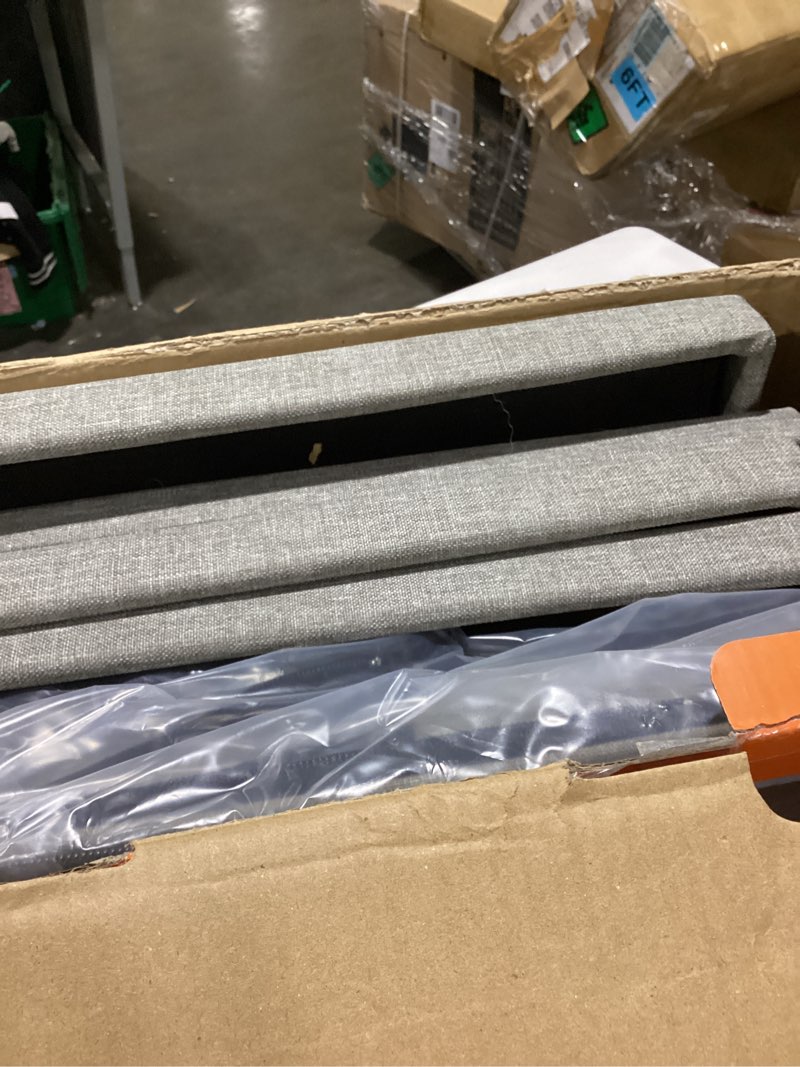 Condition photo showing As Is for zerbuger dog stairs with storage 23" h, 4-step wider dog steps for high beds window, folding sturdy pet stairs gift for injured old dogs cats, ramp for climbing car up to 200 lbs,(gray, no condo) gray 4 steps no condo(43"d x 17"w x 23"h)