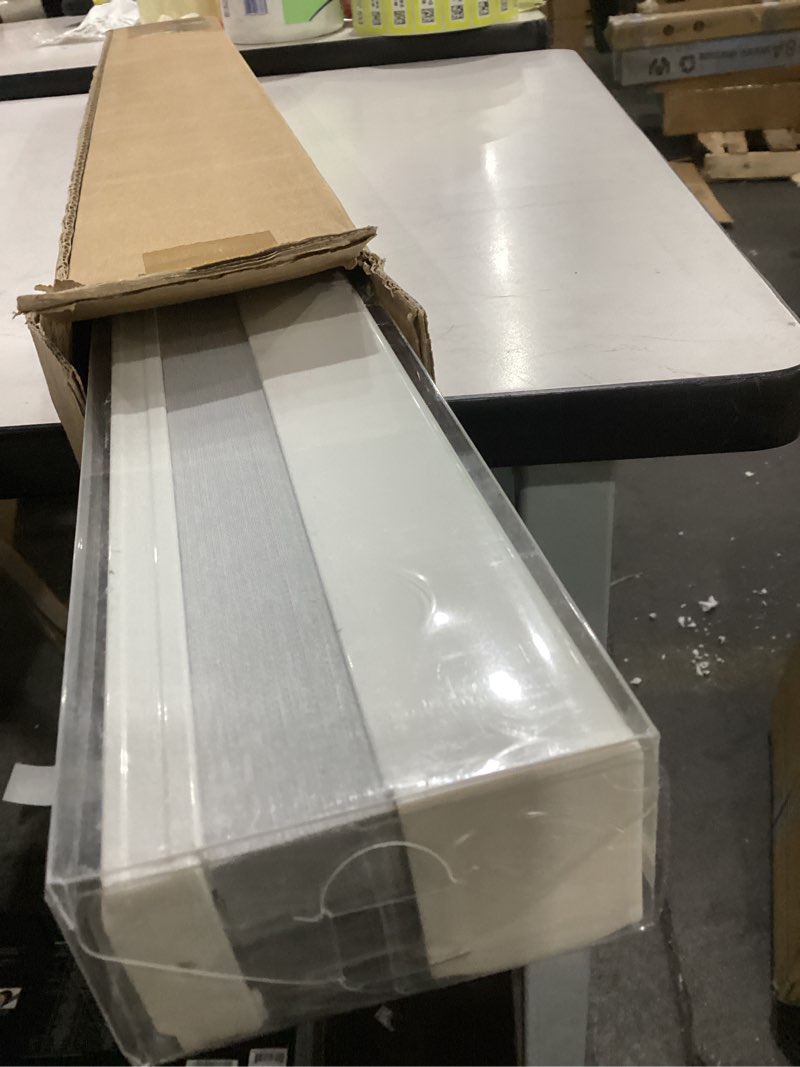 Condition photo showing Good Condition for changshade cordless blackout cellular shades for indoor windows doors, black out room darkening honeycomb blinds thermal insulated 1.5 inch cell for home, bedroom, bathroom, nursey, 27"w×64"h, taupe taupe 27"w×64"h(fba)