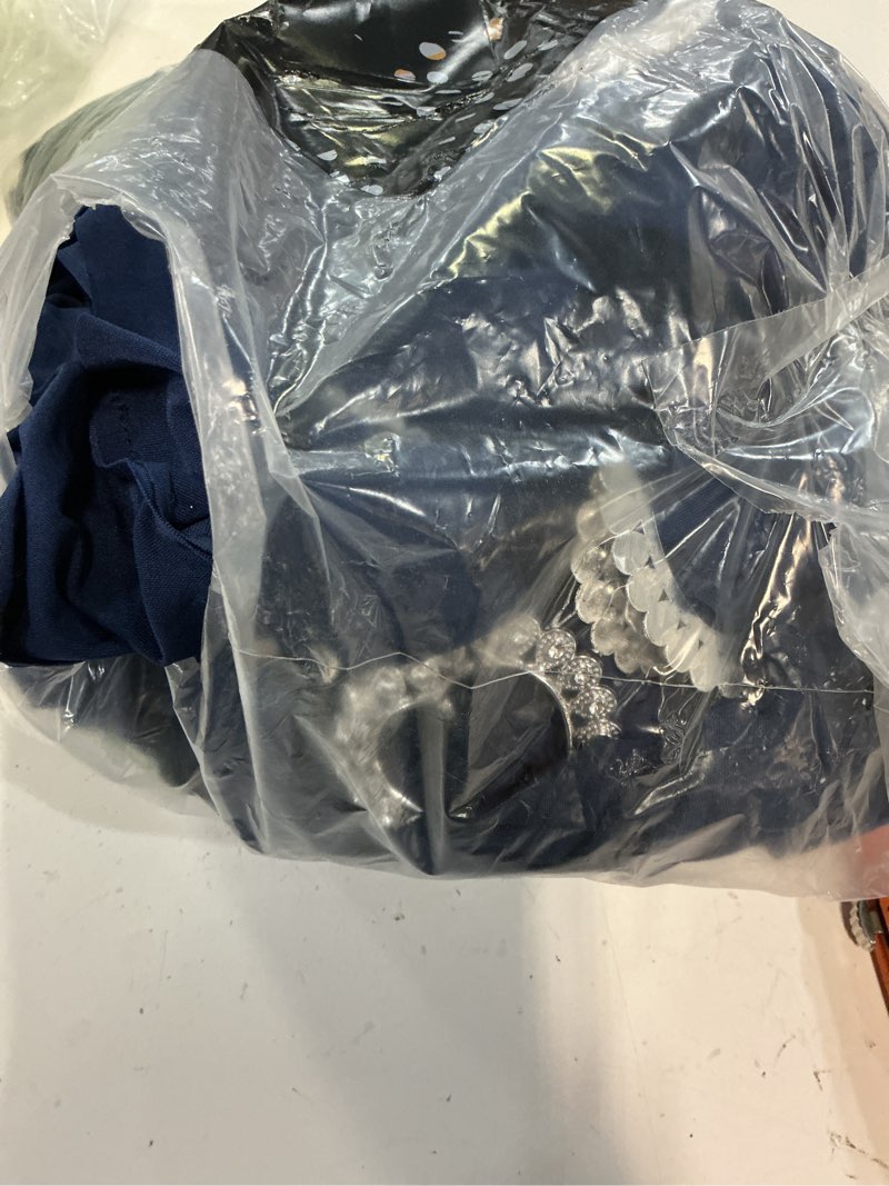 Condition photo showing Good Condition for 100pcs spandex stretch navy blue chair sashes bows universal elastic chair cover bands ties with buckle slider for wedding party ceremony reception event banquet decoration(navy blue) navy blue 100 pcs
