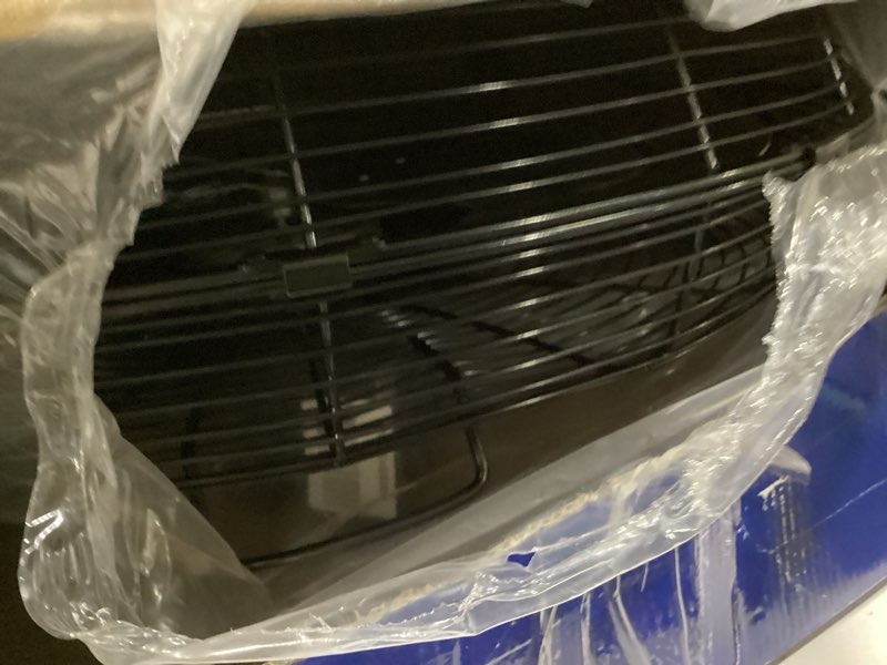 Condition photo showing Good Condition for lasko 20" black high velocity wall mount fan with pivoting head - 3 speeds, remote control, ideal wall mount fan or floor fan for home, garage, attic, h20660
