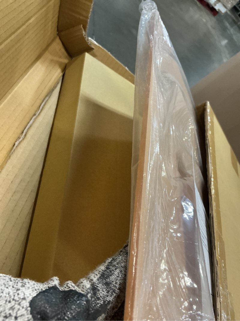 Condition photo showing Good Condition for desk divider for students and desk privacy panel. office partitions and ideal cubicle light shield. frosted acrylic clamp-on desk partition - 17” w x 18”h divider