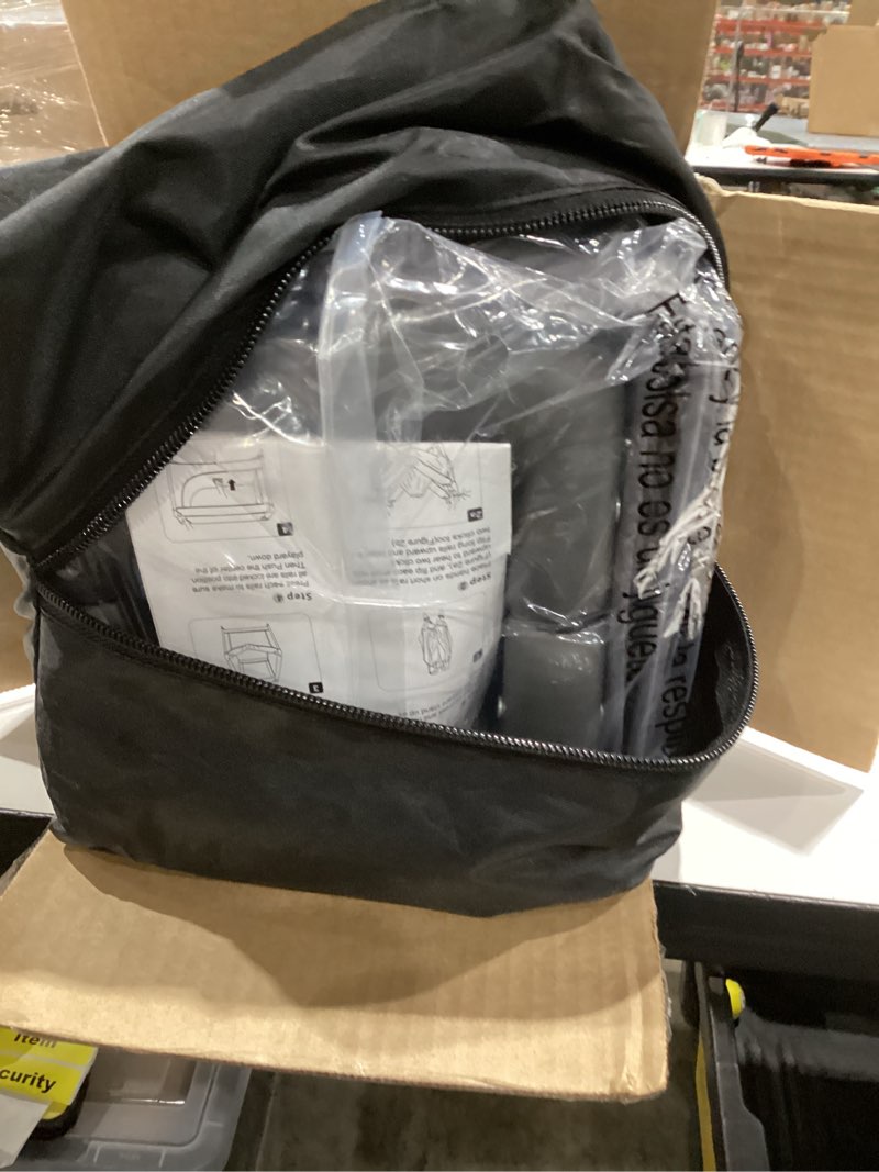Condition photo showing New/Like New for pamo babe portable crib baby playpen with mattress and carry bag grey