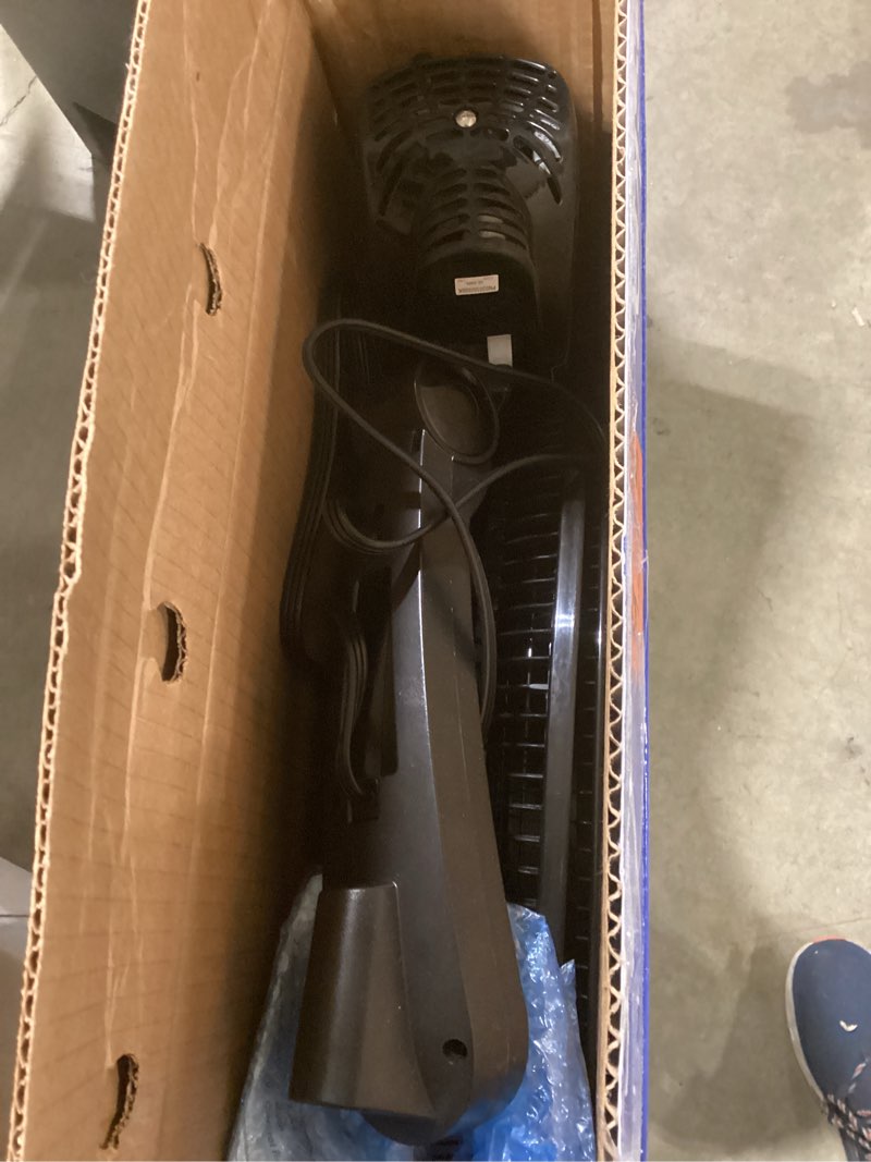 Condition photo showing Good Condition for Lasko Oscillating Pedestal Fan, Adjustable Height, Timer, Remote Control, 4 Speeds, Floor Fans for Home Bedroom, Living Room, and Home Office, 20", Black, S20620
