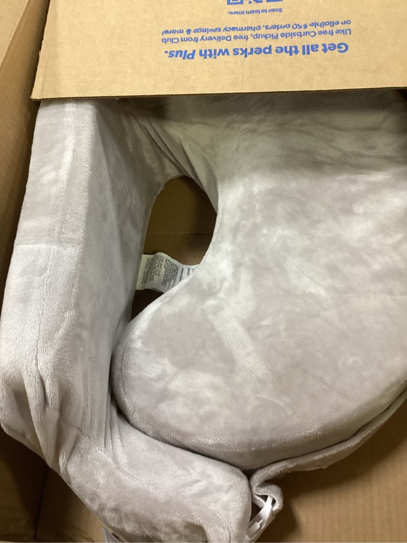 Condition photo showing Good Condition for My Brest Friend Super Deluxe Nursing Pillow - Enhanced Comfort & Ergonomic Breastfeeding Pillow for Ultimate Support for Mom & Baby - Adjustable and with Handy Side Pocket, Sandstone Sand Stone Super Deluxe
