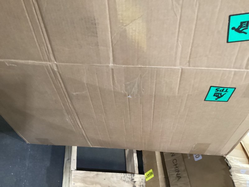 Condition photo showing As Is for BedStory King Mattress Topper, 4 inch Memory Foam Mattress Topper, Firm Bed Topper Cooling Gel-Infus