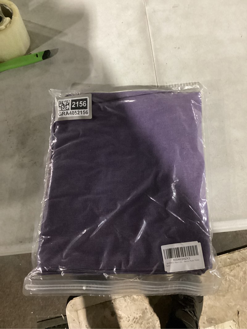 Condition photo showing New/Like New for EMMIOL Baggy Jeans Men Wide Leg,Y2k Hip Hop Skater Denim Cargo Pants Casual Loose Fit,Relaxed Long Trousers Violet Small